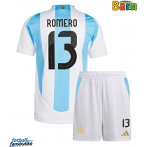 Argentina Cristian Romero #13 Hjemmedraktsett Barn Copa America 2024 Kortermet (+ Korte bukser)